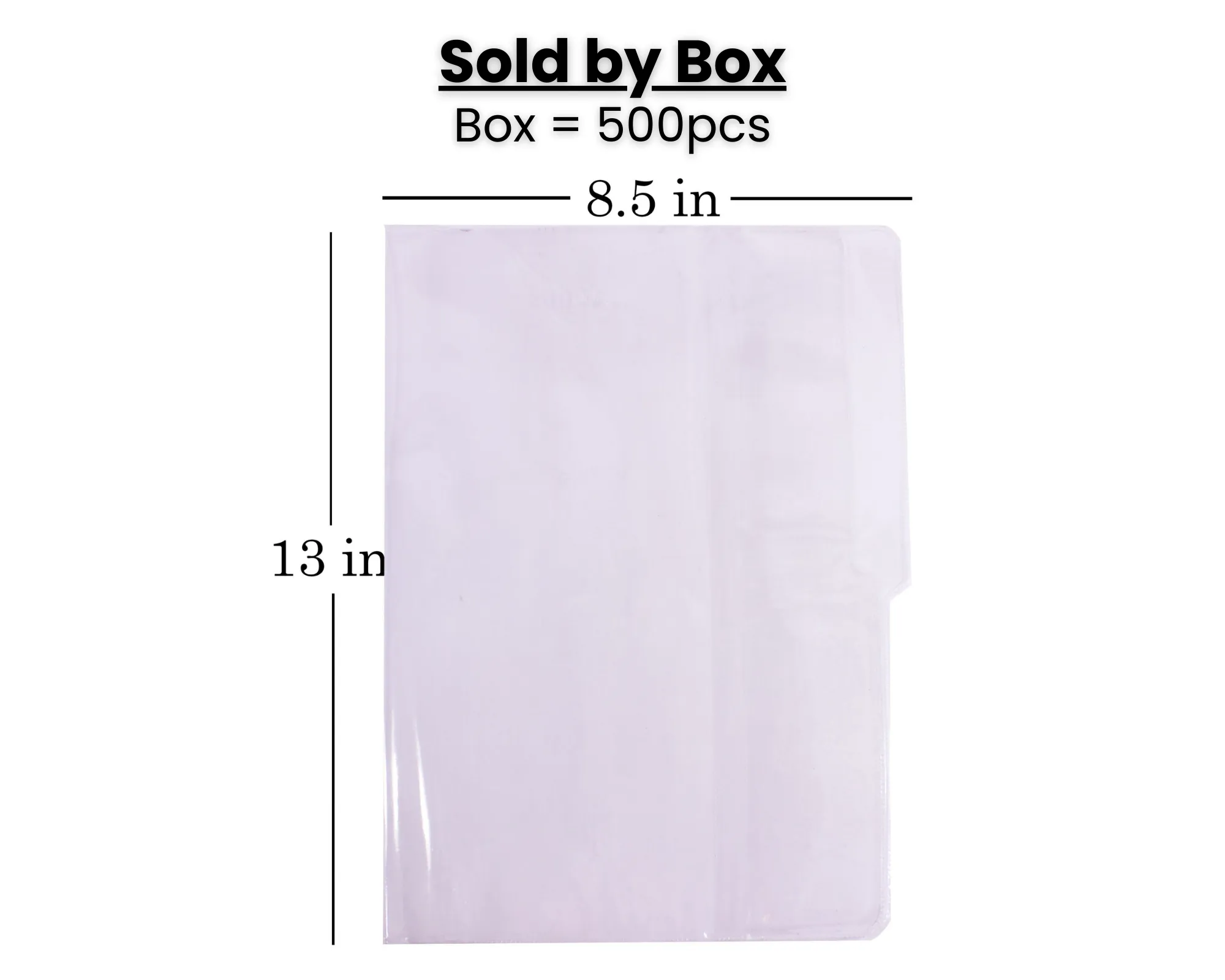 Plastic Folder Jacket Long