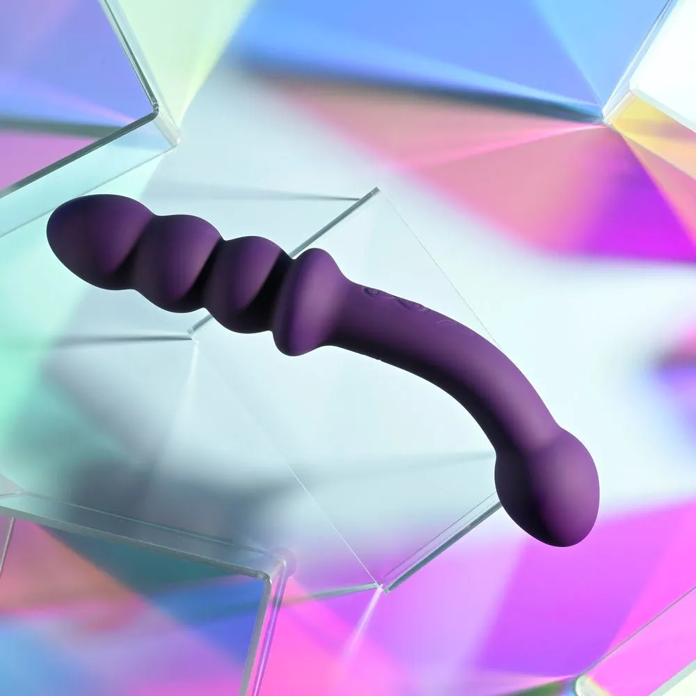 Playboy Pleasure The Seeker -  Double Ended Vibrator - Purple