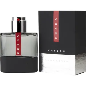 Prada Luna Rossa Carbon 3.4oz Eau De Toilette Spray Men