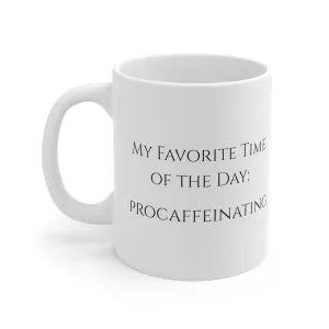 Procaffeinating Eye Ceramic Mug 11oz