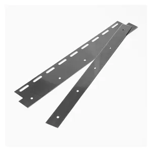 PVC Strip Curtain Hanging Plate 400mm (Packet of 10)