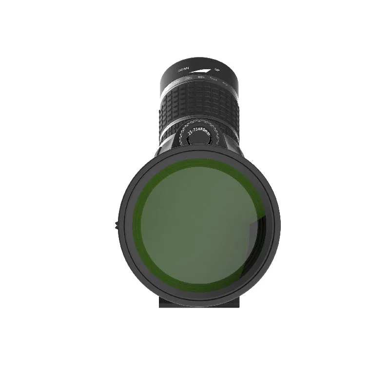 RECON GS2  High Definition BAK4 Powerful nitrogen Filled Waterproof 25-75x80 Spotting Scope with Tripod And Carry Bag