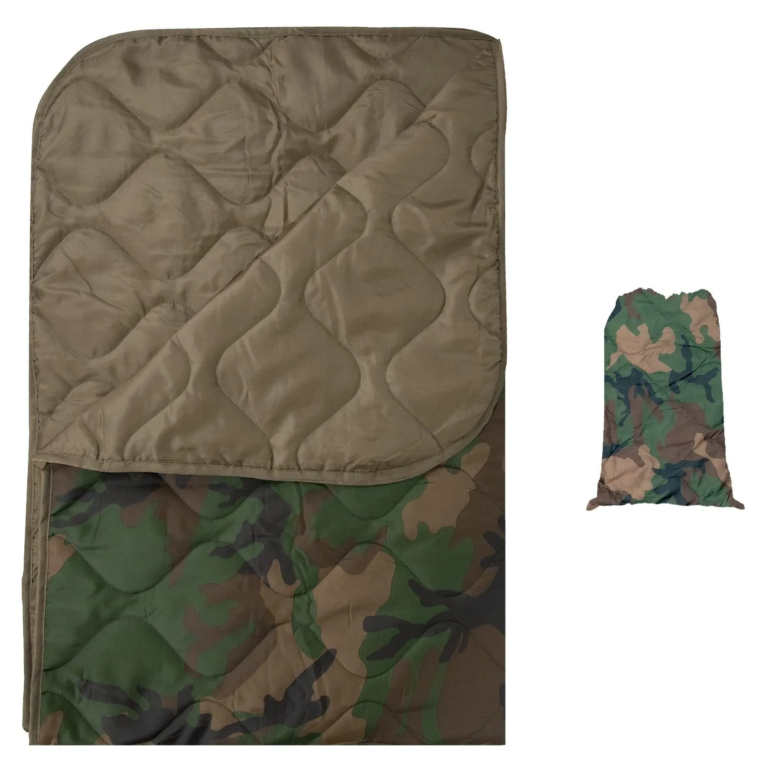 RECON GS2U Genuine WOOBIE Thermal Insulated survival Jungle Blanket Multi Cam