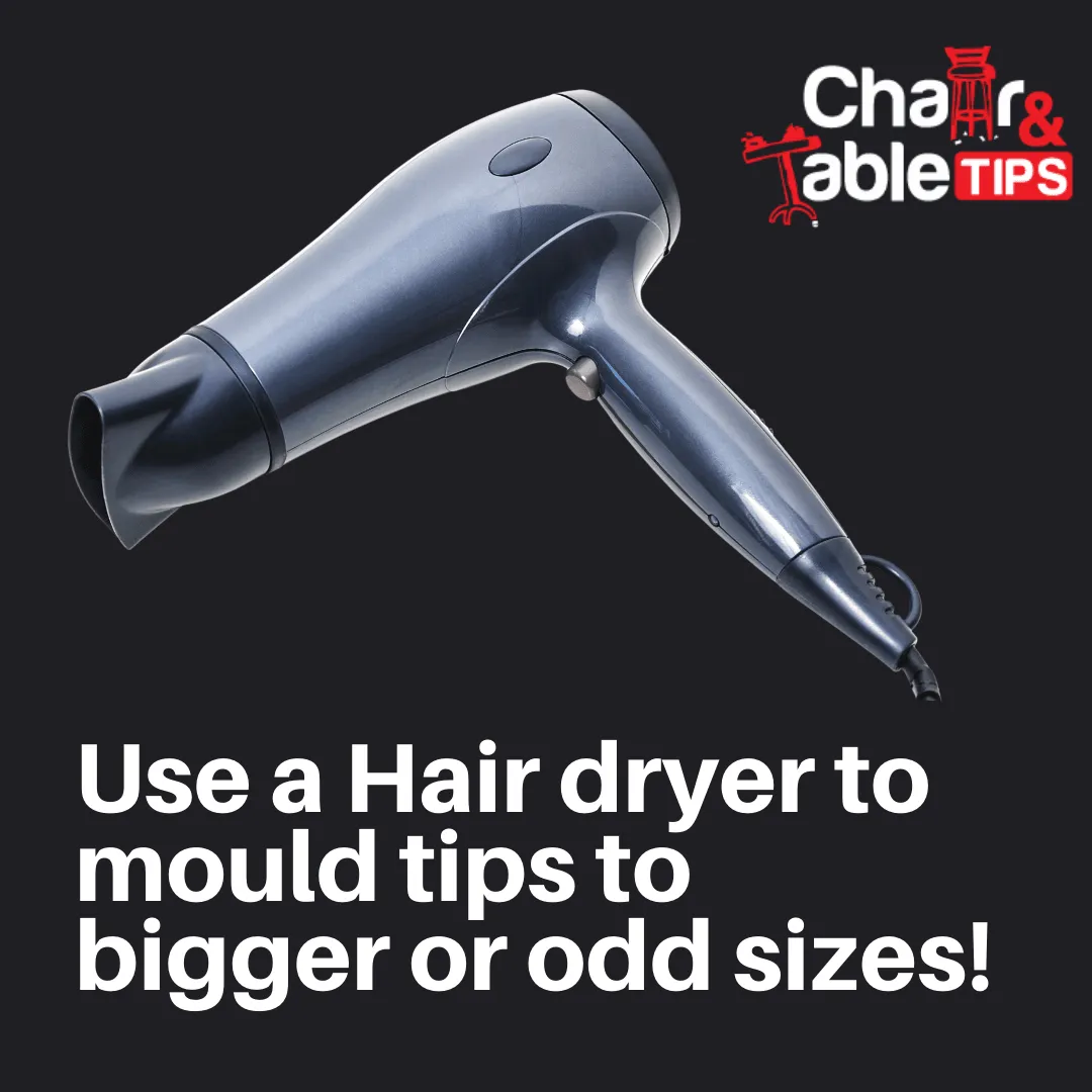 Rectangular Hybrid Silicone Chair Tip