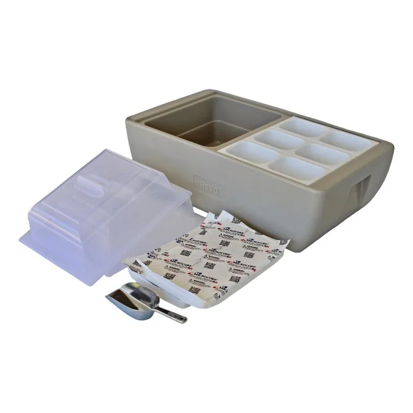 REVO Coolers Dubler HEAT Flameless Chafer and Cooler