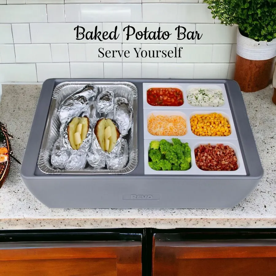 REVO Coolers Dubler HEAT Flameless Chafer and Cooler