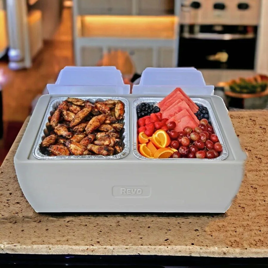 REVO Coolers Dubler HEAT Flameless Chafer and Cooler