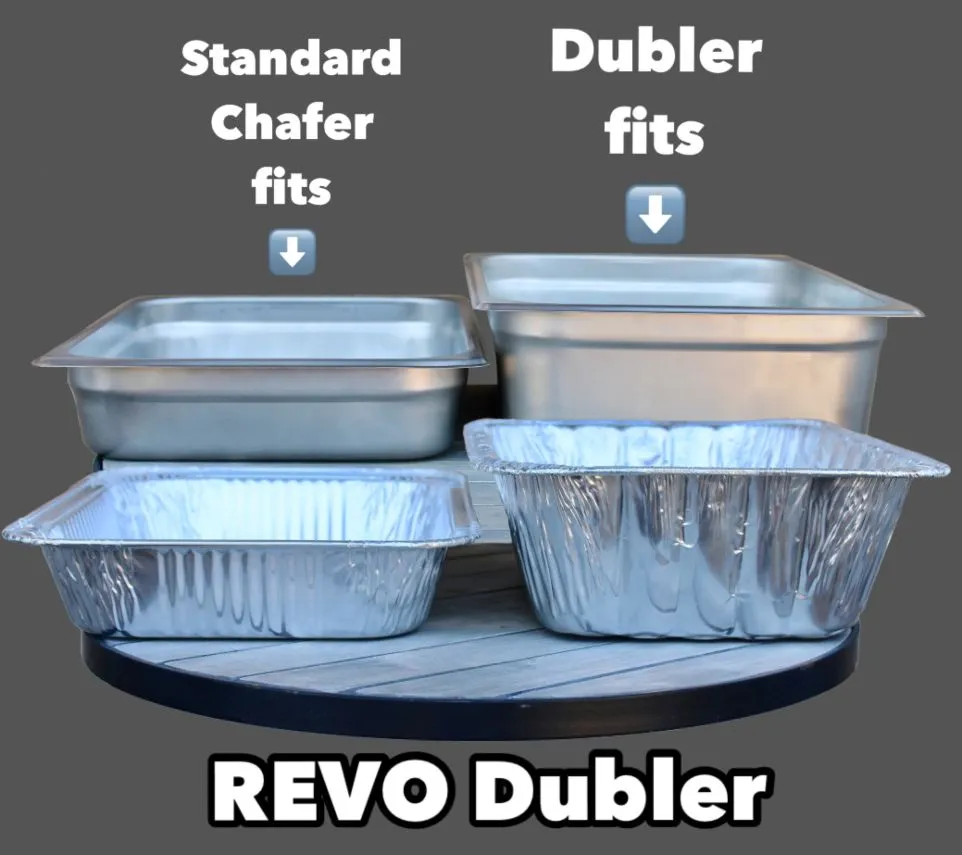 REVO Coolers Dubler HEAT Flameless Chafer and Cooler