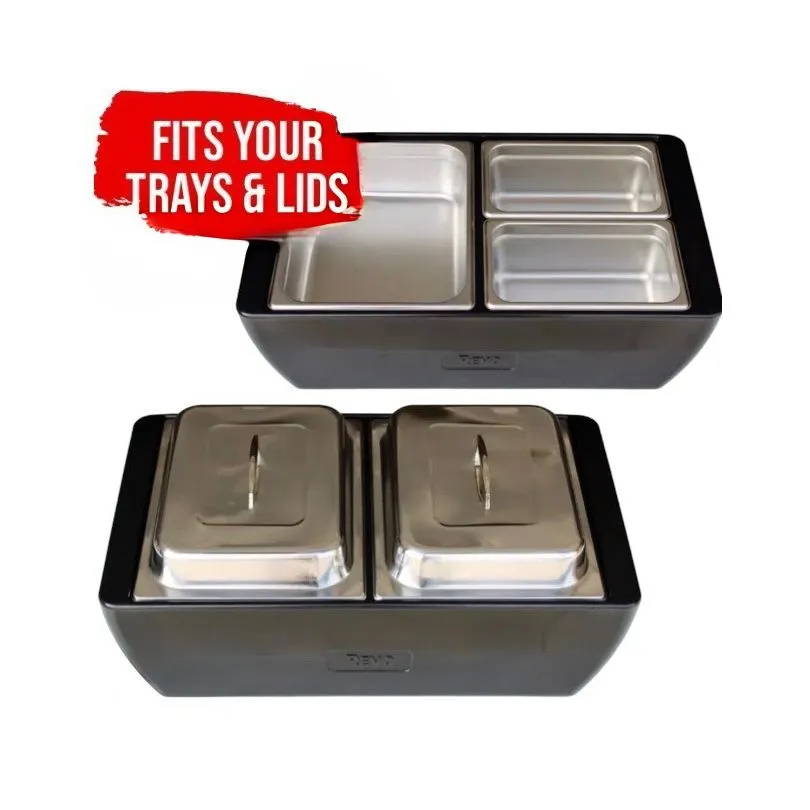REVO Coolers Dubler HEAT Flameless Chafer and Cooler