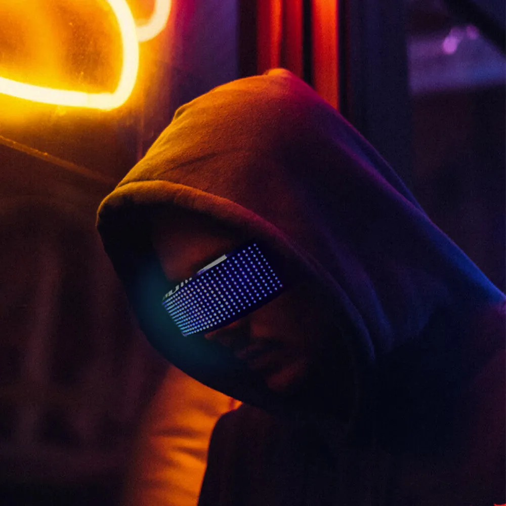 RGB full-color LED Shining Glasses