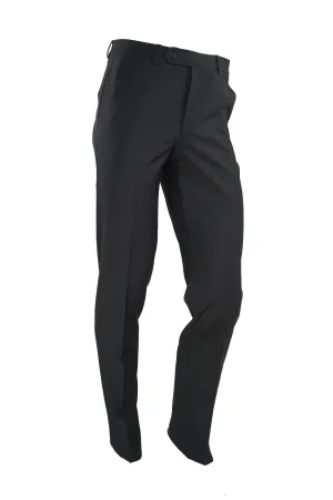 Riviera Traveler Flat Front Dress Pants Charcoal