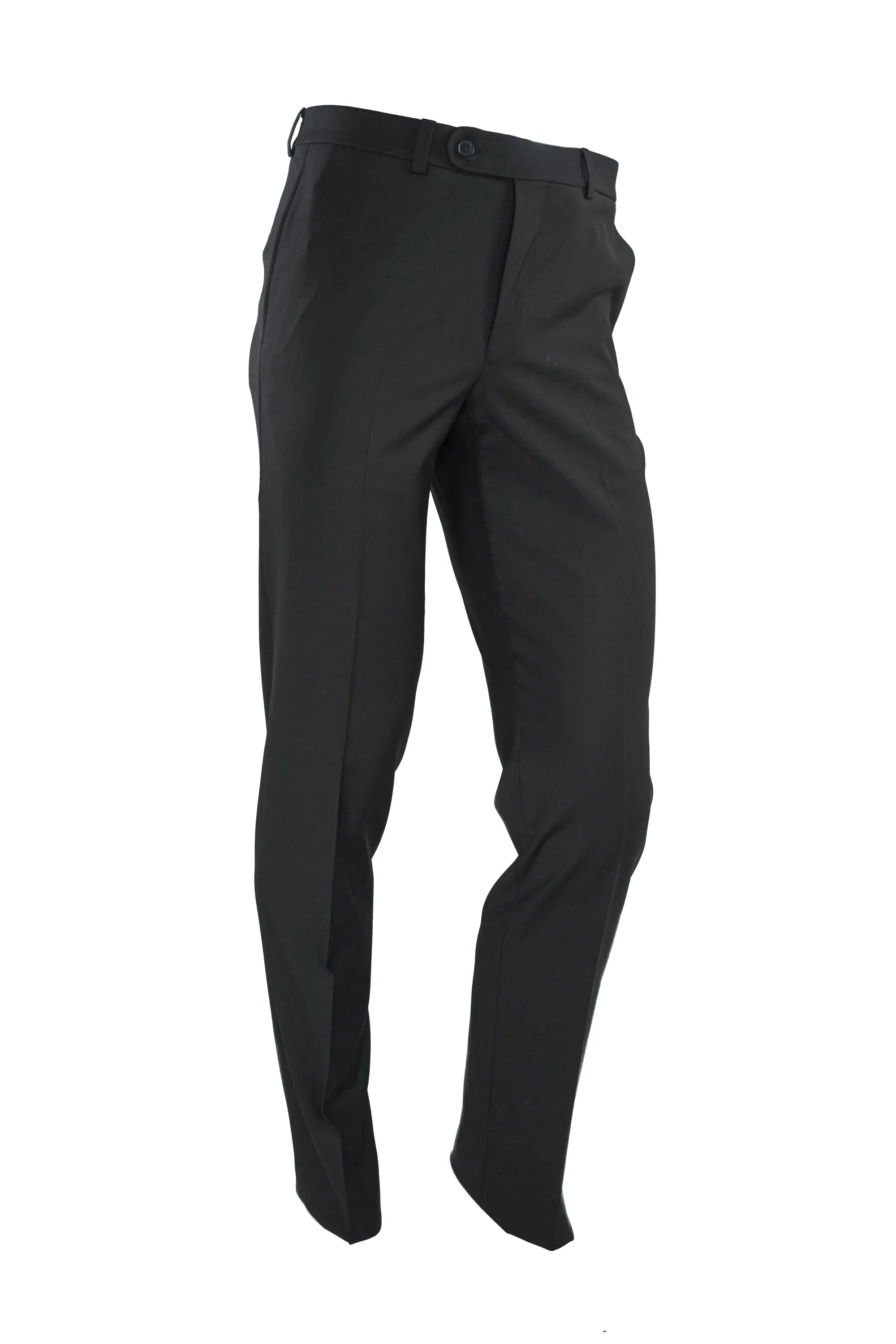 Riviera Traveler Flat Front Dress Pants Charcoal