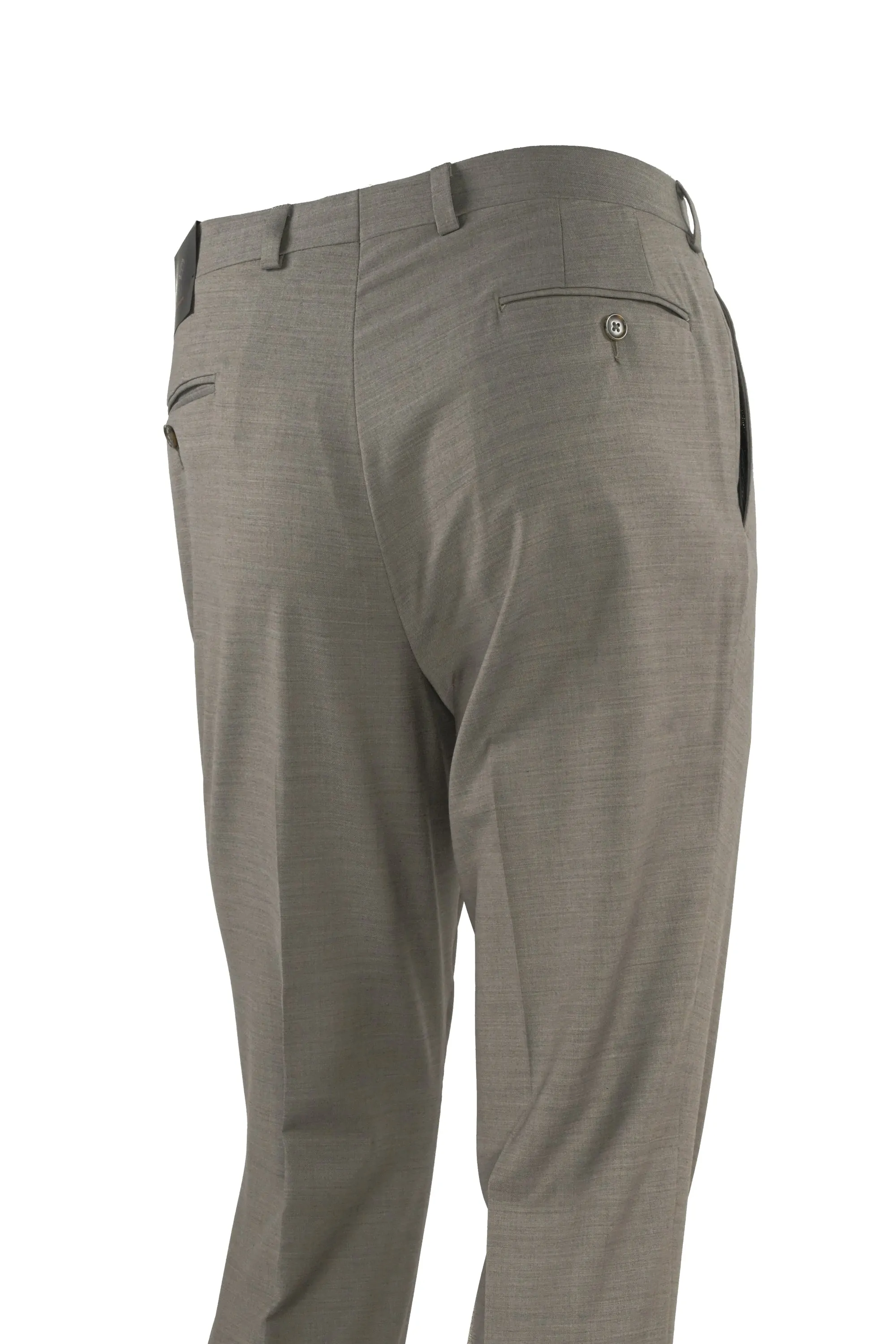 Riviera Traveler Flat Front Dress Pants Taupe