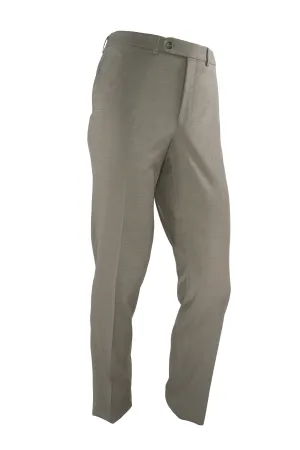 Riviera Traveler Flat Front Dress Pants Taupe
