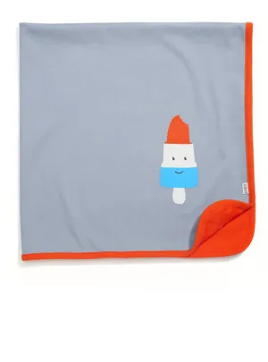 rocket pop baby blanket