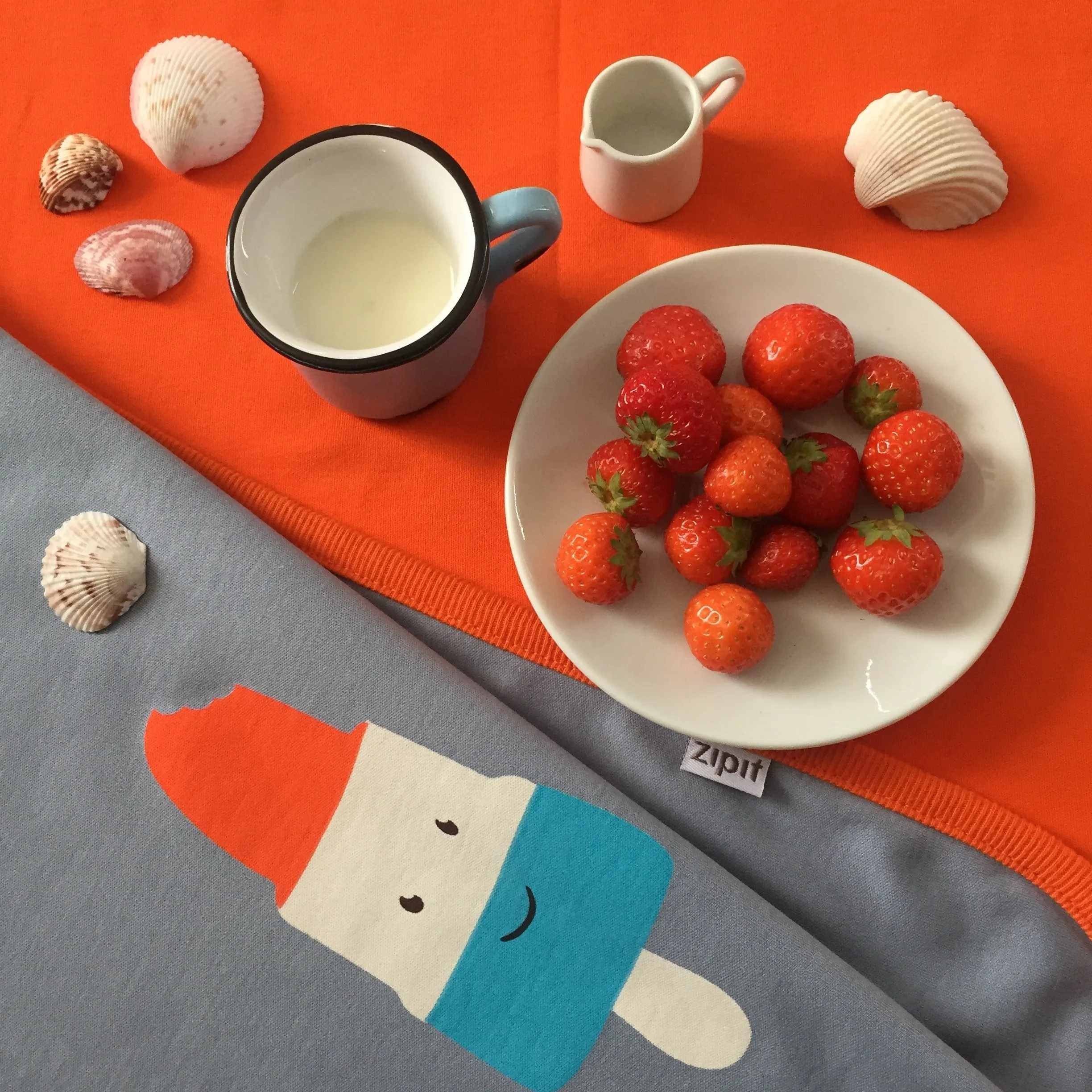 rocket pop baby blanket