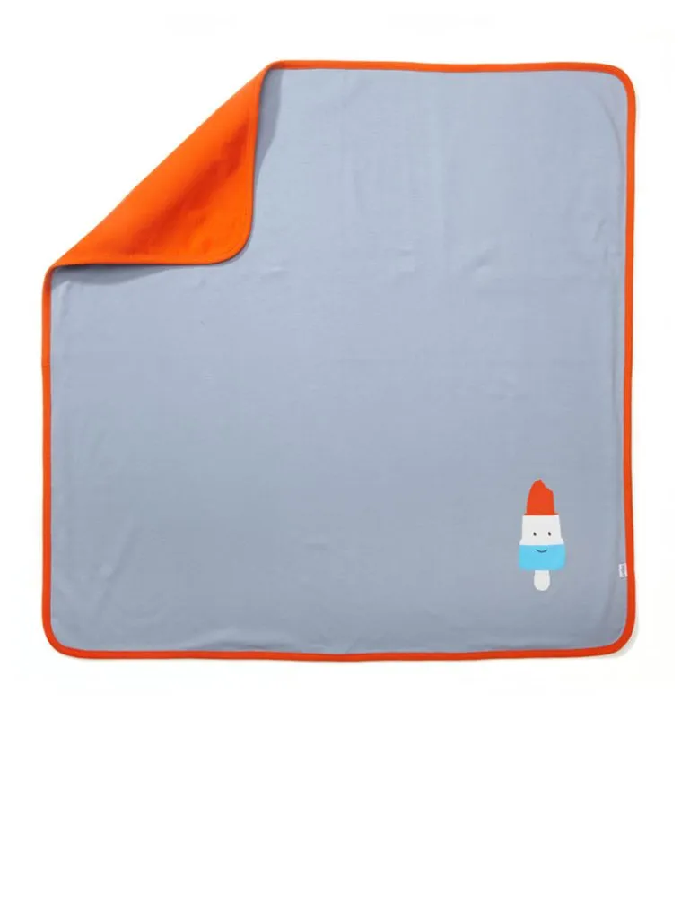 rocket pop baby blanket