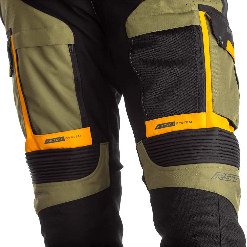 RST ADVENTURE-X CE TEXTILE PANT [GREEN/OCHRE]