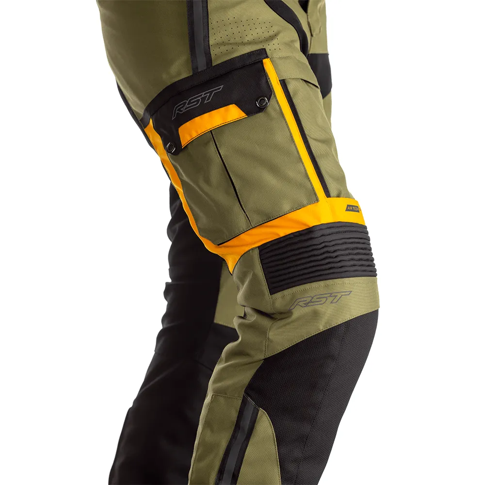 RST ADVENTURE-X CE TEXTILE PANT [GREEN/OCHRE]