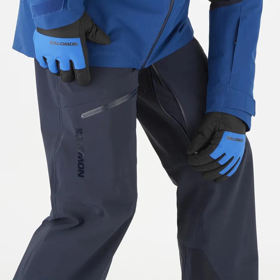 Salomon Men's Force 3L Shell Pant Regular-Night Sky-2023