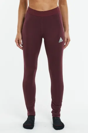 SAMPLE - Women's Sage Light Base Layer Pants-Dark cherry