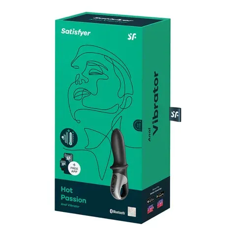 Satisfyer - Hot Passion Warming Anal Vibrator With App