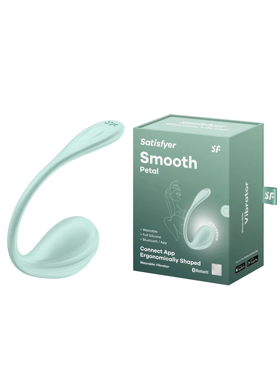 Satisfyer Smooth Petal App Controlled G-Spot Egg Vibrator