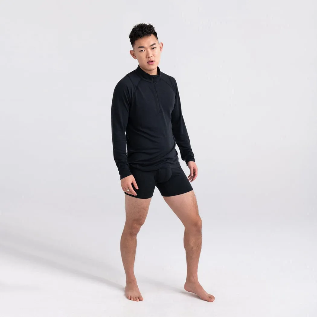 SAXX Mens Roast Master Mid-Weight Base Layer 1/2 Zip