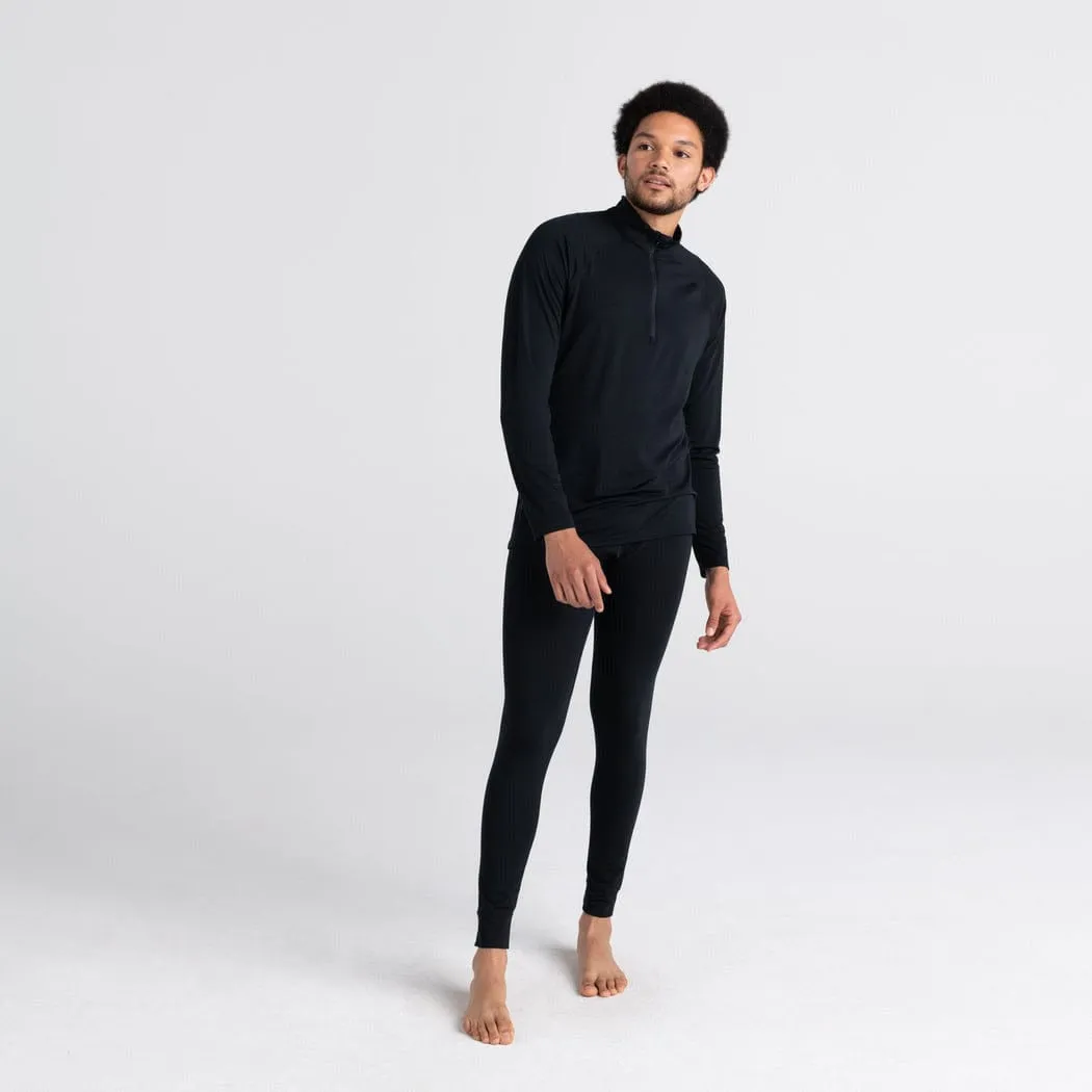SAXX Mens Roast Master Mid-Weight Base Layer Bottoms
