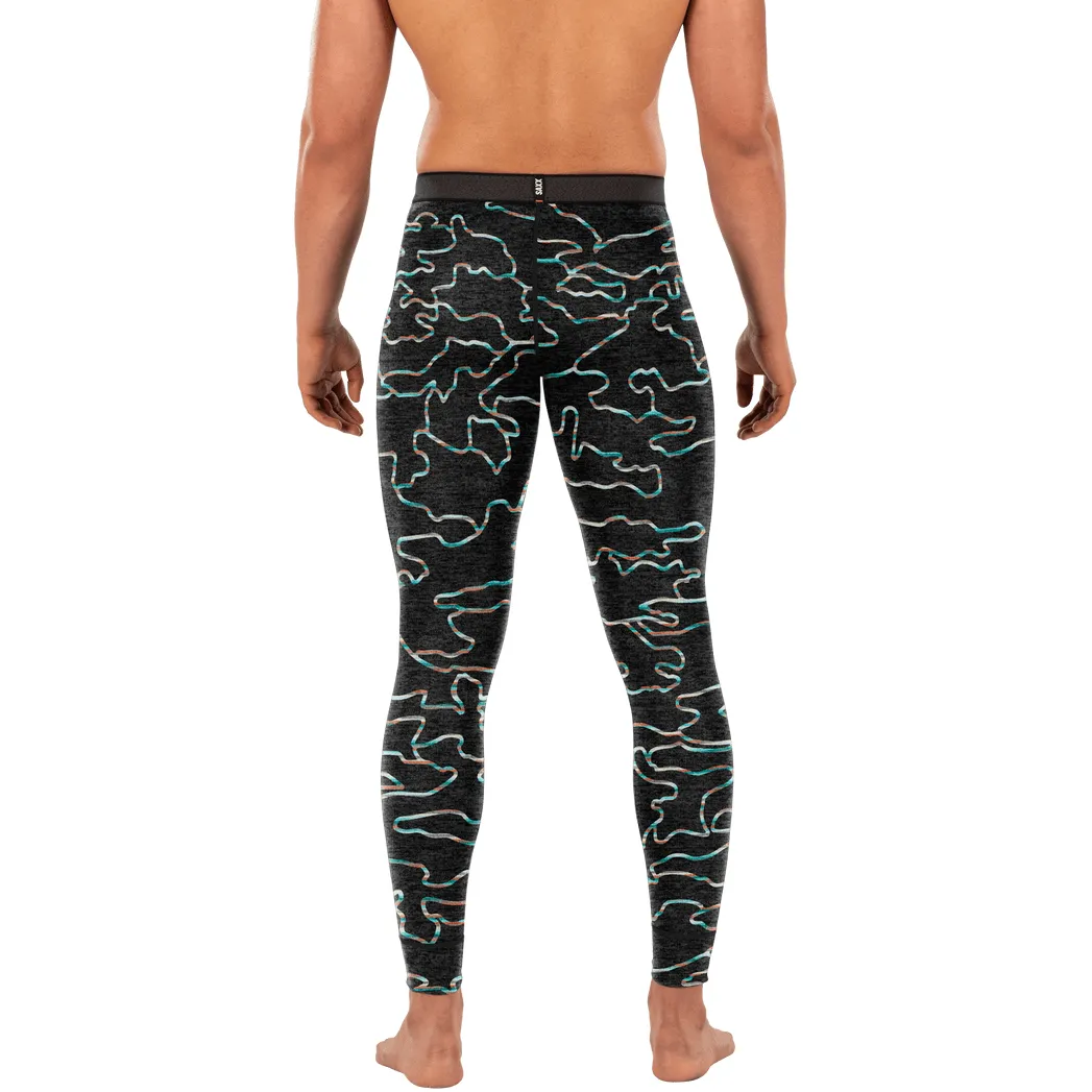 SAXX Mens Roast Master Mid-Weight Base Layer Bottoms