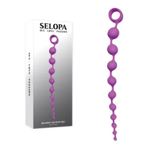 Selopa Beaded Adventure - Anal Beads - Purple