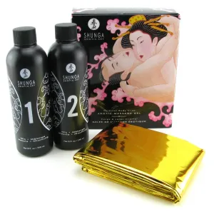 Shanga Oriental Nuru Body Slide Kit in Strawberries and Champagne