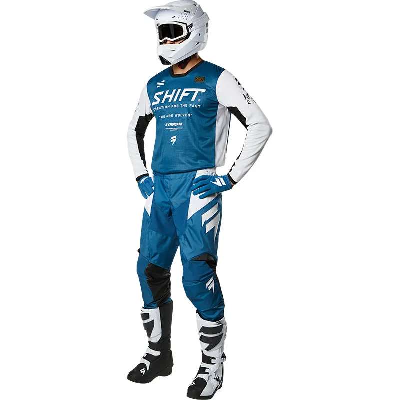 SHIFT WHIT3 MUSE PANTS BLUE