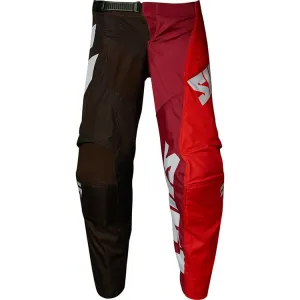SHIFT YOUTH WHIT3 TARMAC PANTS BLACK/RED
