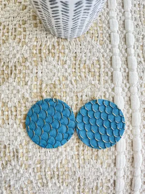 Sirens Calling Earrings In Mermaid