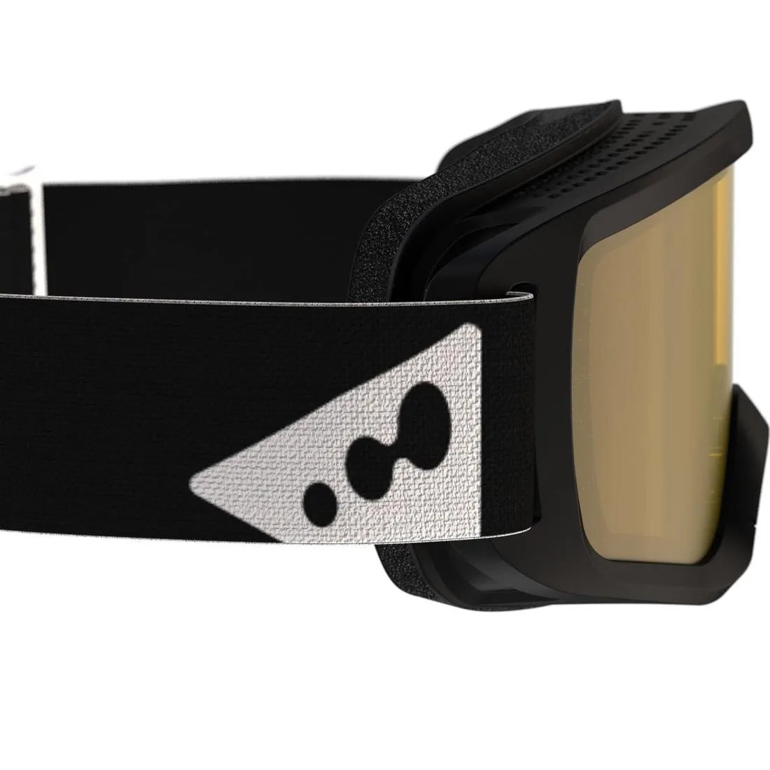 SKIING AND SNOWBOARDING MENS’ SNOW 300 BAD WEATHER BLACK-P