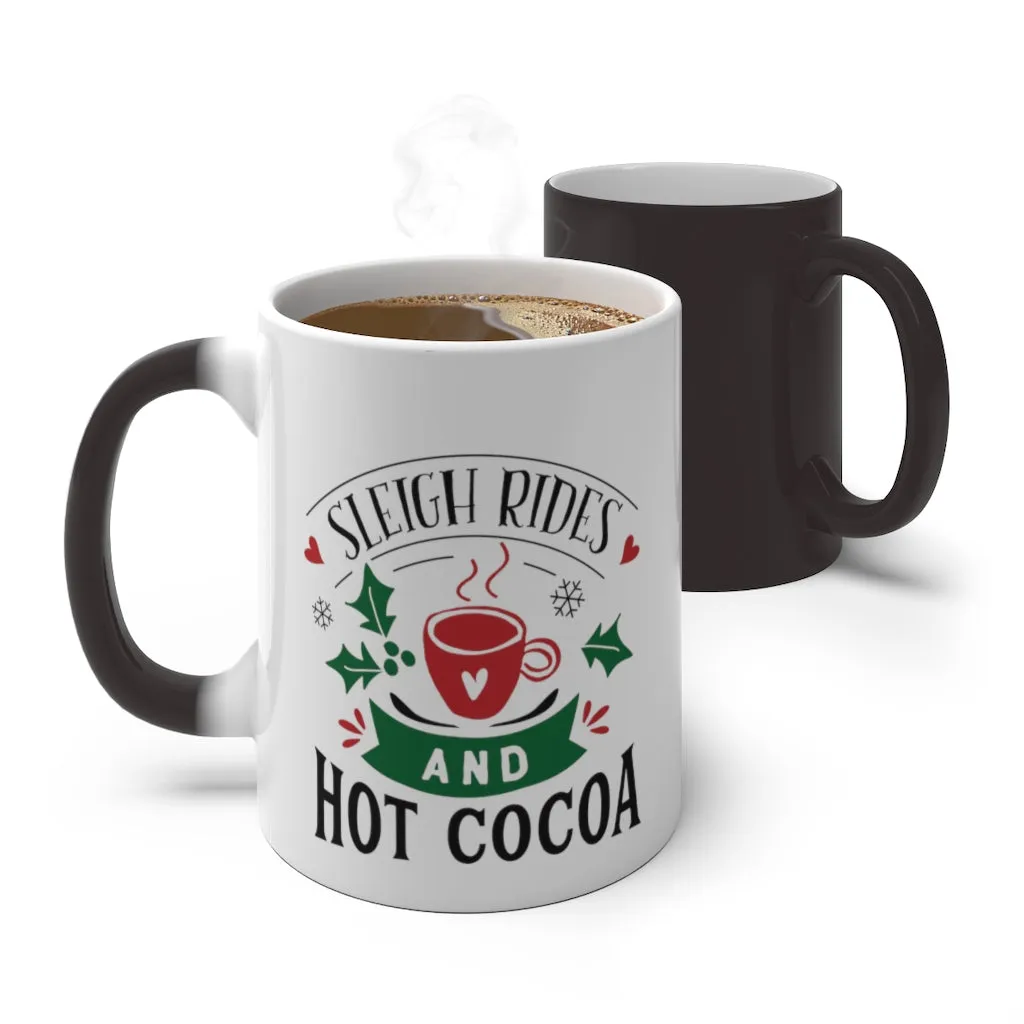 Sleigh Rides (Color Changing) Mug
