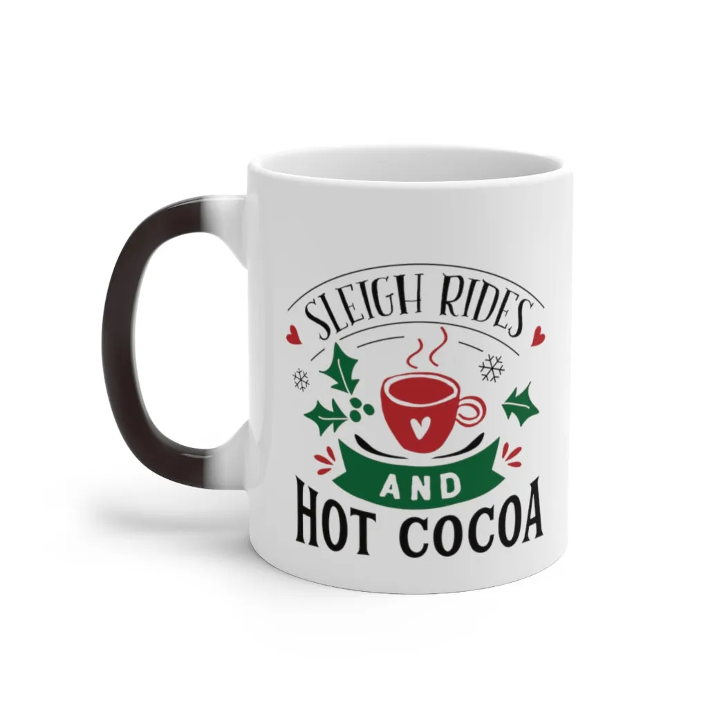 Sleigh Rides (Color Changing) Mug