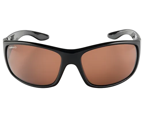 Spotters Cruiz Gloss Black Mens Performance Polarised Sunglasses