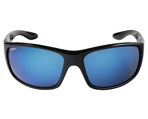 Spotters Cruiz Gloss Black Mens Performance Polarised Sunglasses