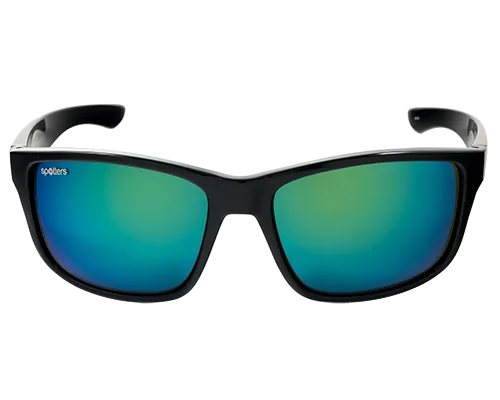 Spotters Rebel Gloss Black Frame Polarised Sunglasses