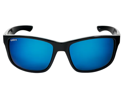 Spotters Rebel Gloss Black Frame Polarised Sunglasses
