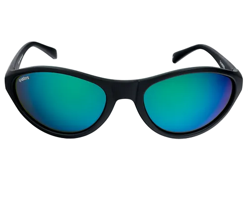 Spotters Thunder  Matt Black Womens Performance Polarised Sunglasses