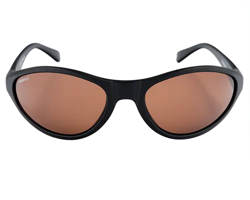 Spotters Thunder  Matt Black Womens Performance Polarised Sunglasses