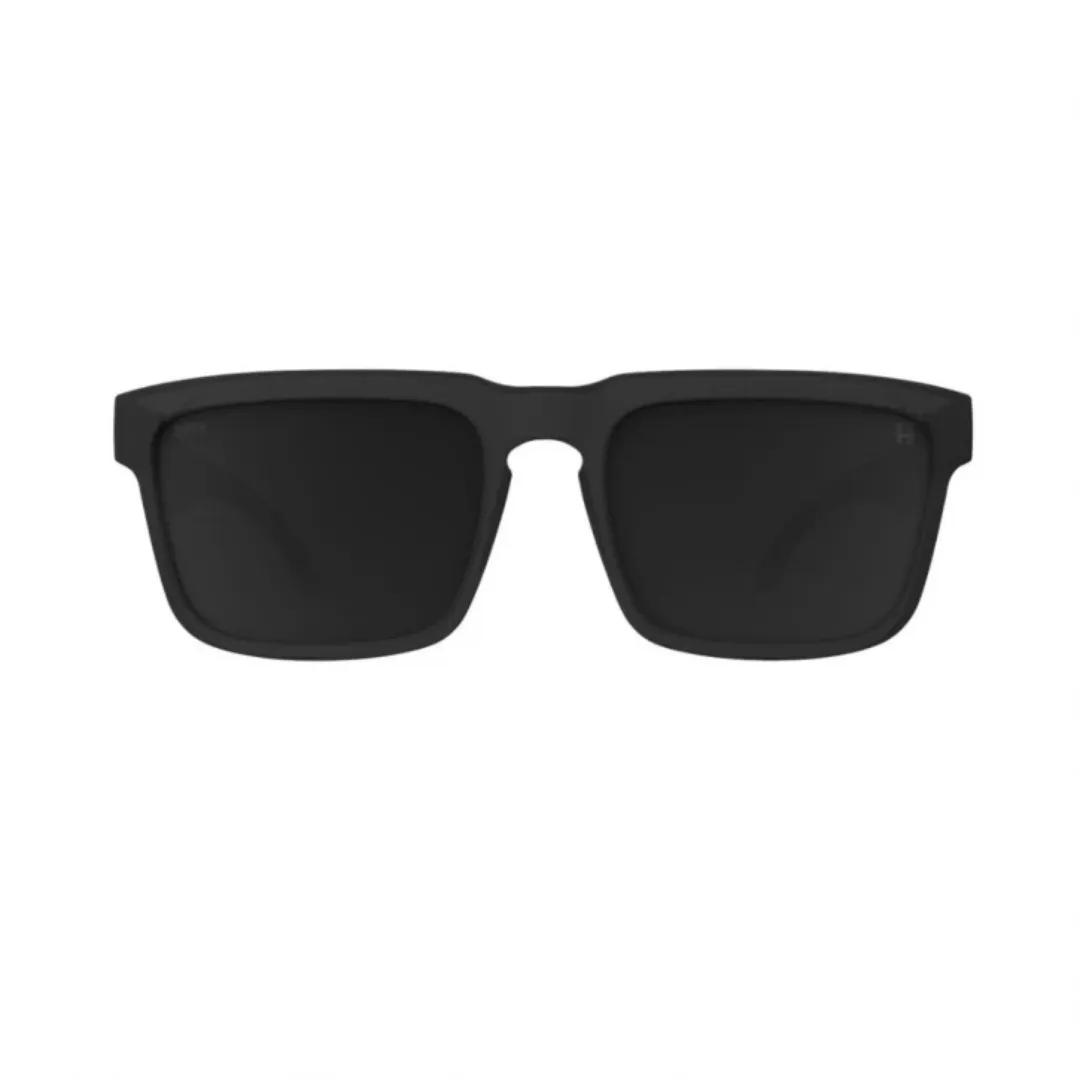 Spy Helm - Matte Translucent Black Happy Gray Black Mirror