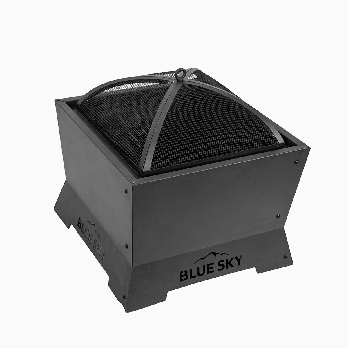 Square Domed Peak Spark Screen and Screen Lift