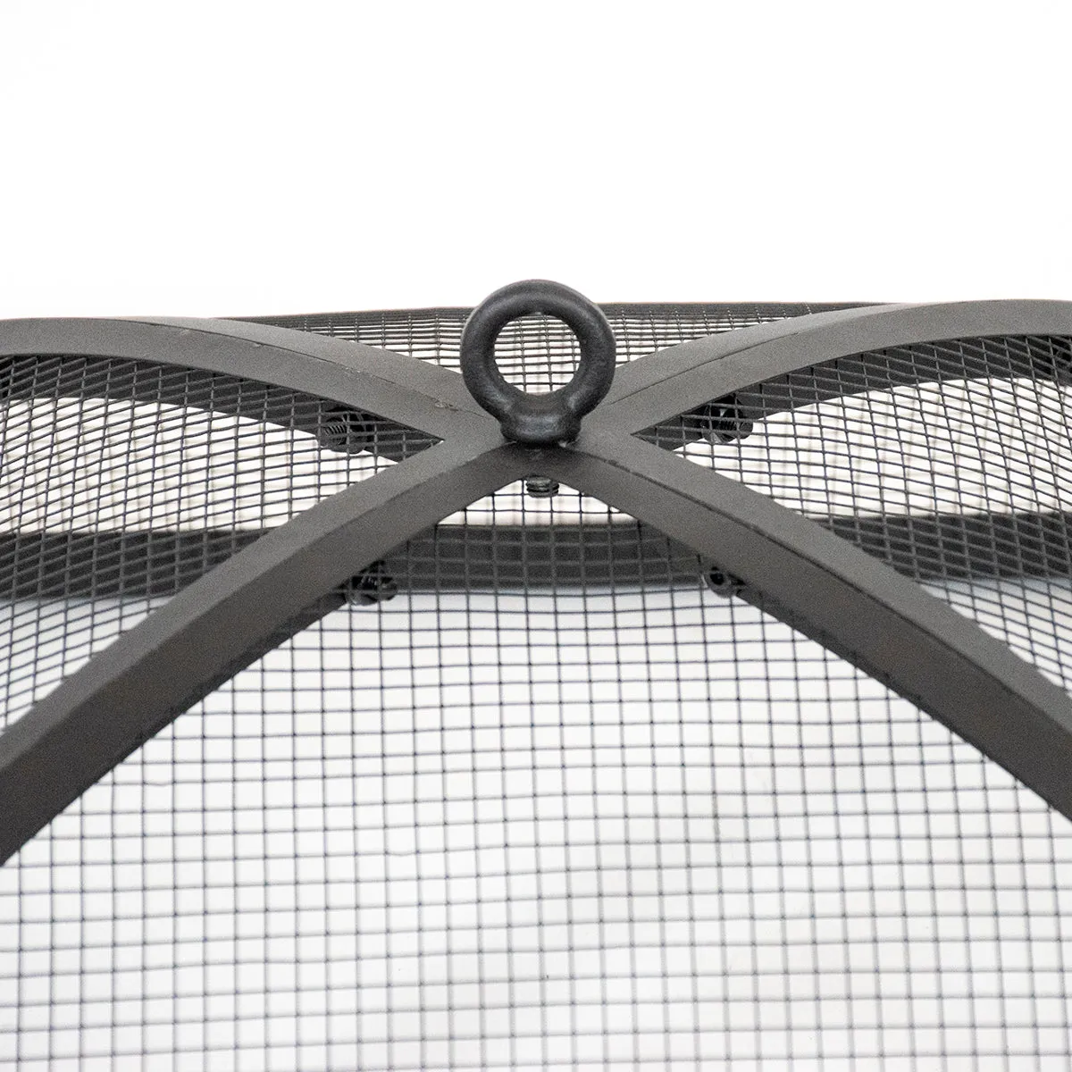 Square Domed Peak Spark Screen and Screen Lift
