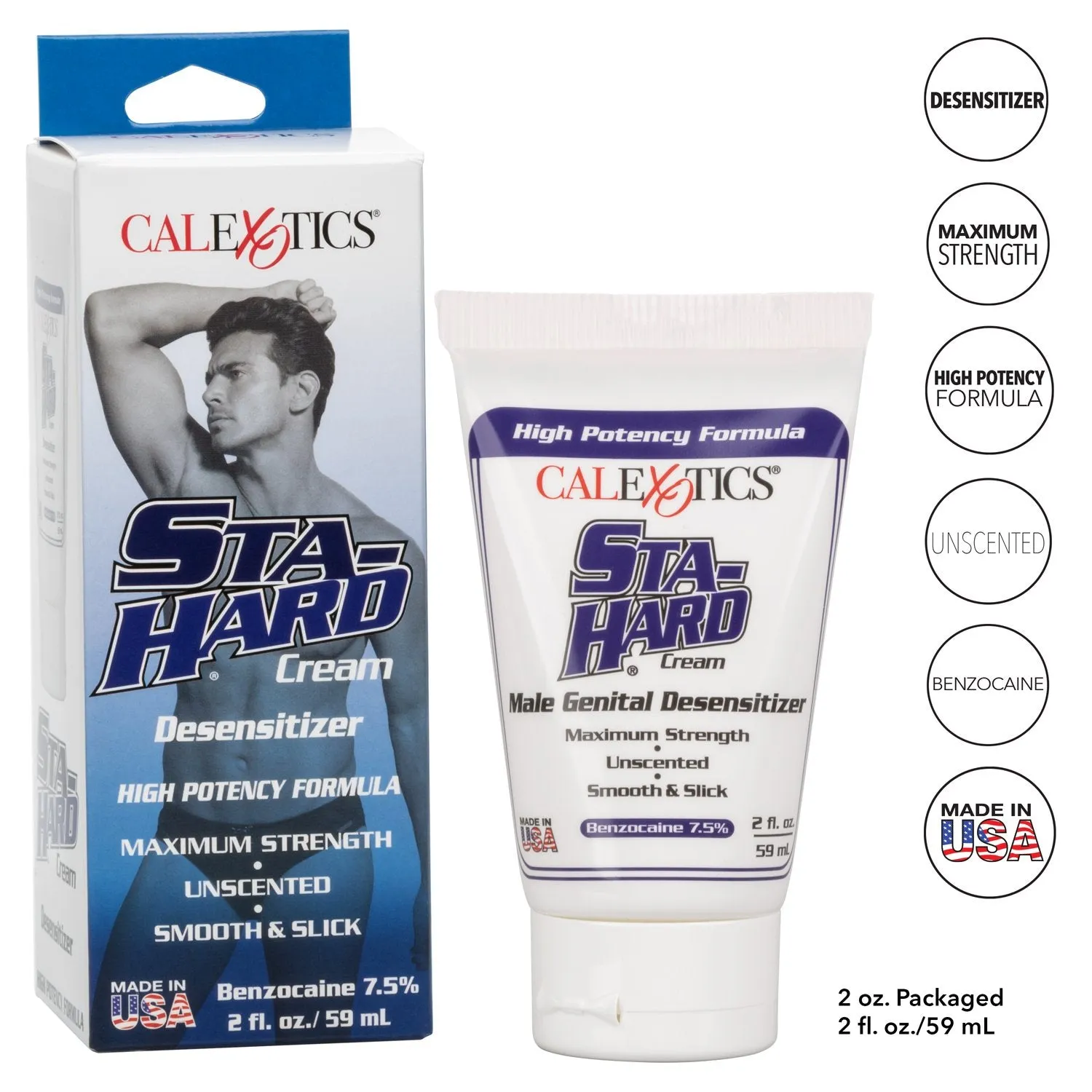 Sta-Hard® Cream 2 oz - Packaged