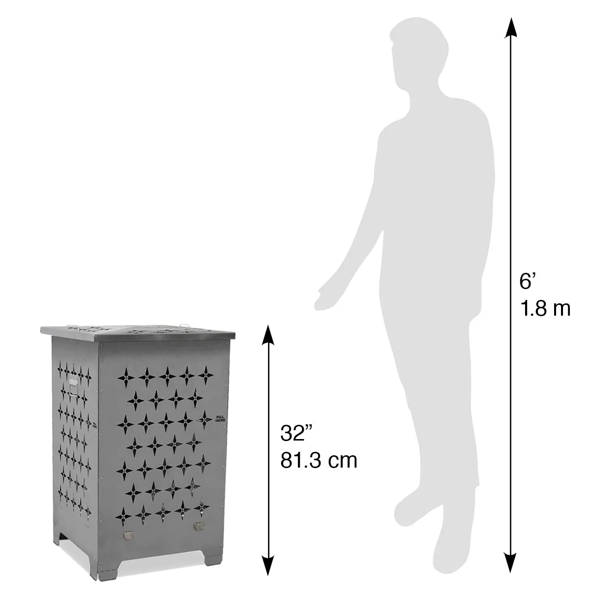 Stainless Steel Burn Cage