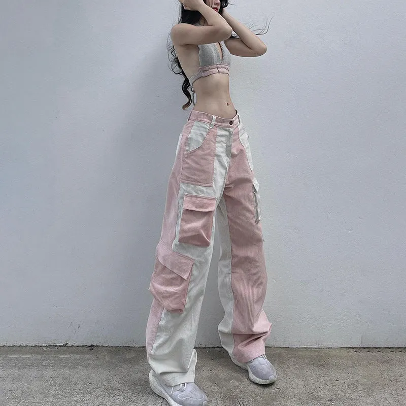 Street Duo Color Big Pants